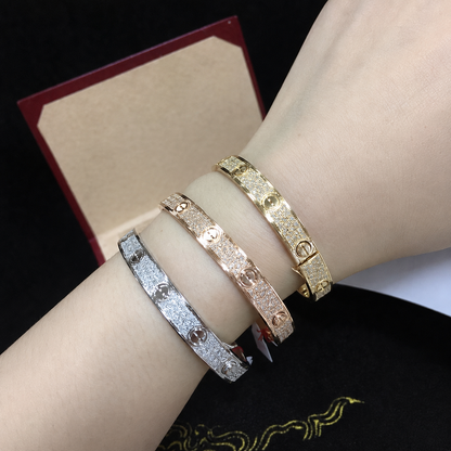 Love Diamonds Paved Bracelet