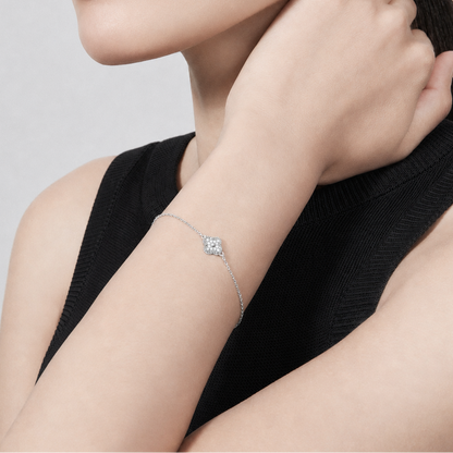 Sweet Bracelet 1 Motif Pavé Clover