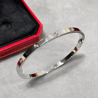 Small Love Bracelet with 10 Stones