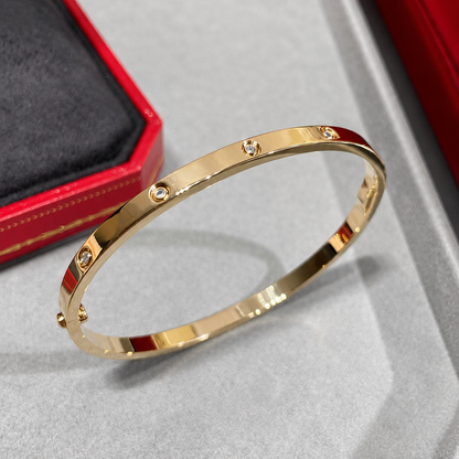 Small Love Bracelet with 10 Stones