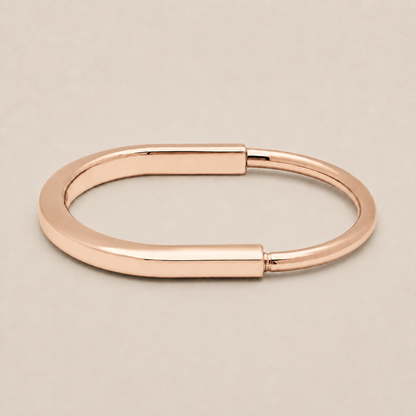 T Lock Bangle Bracelets
