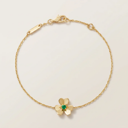 Frivole Emerald Clover Bracelet