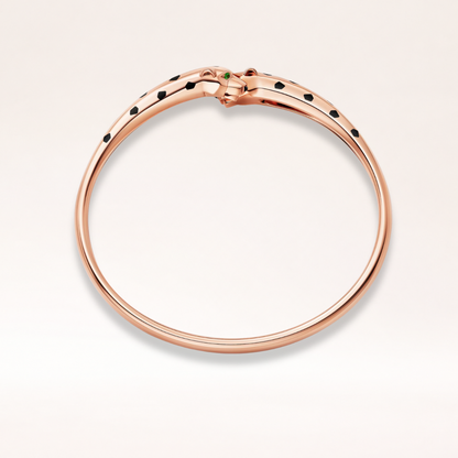 Panther Twin Head Open Bracelet