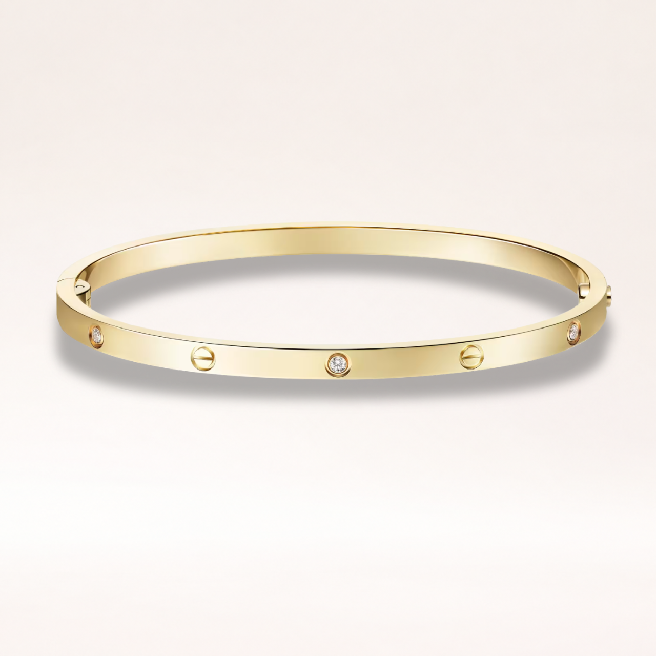 Love Bracelet Small Model 6 Stone Accents