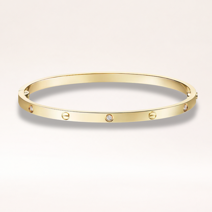 Love Bracelet Small Model 6 Stone Accents
