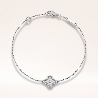 Sweet Bracelet 1 Motif Pavé Clover