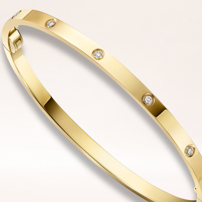 Small Love Bracelet with 10 Stones