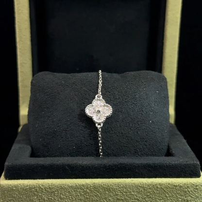Sweet Bracelet 1 Motif Pavé Clover