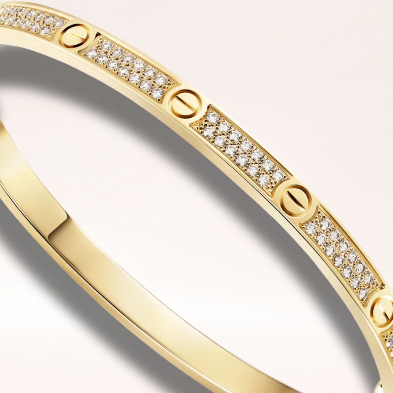 Love Bracelet Small Model Pavé Style