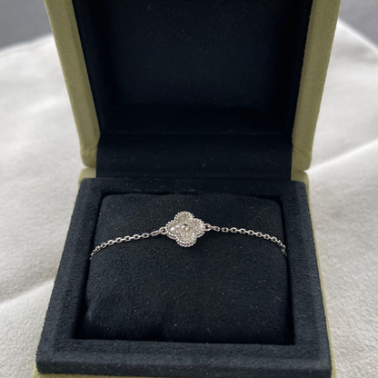 Sweet Bracelet 1 Motif Pavé Clover