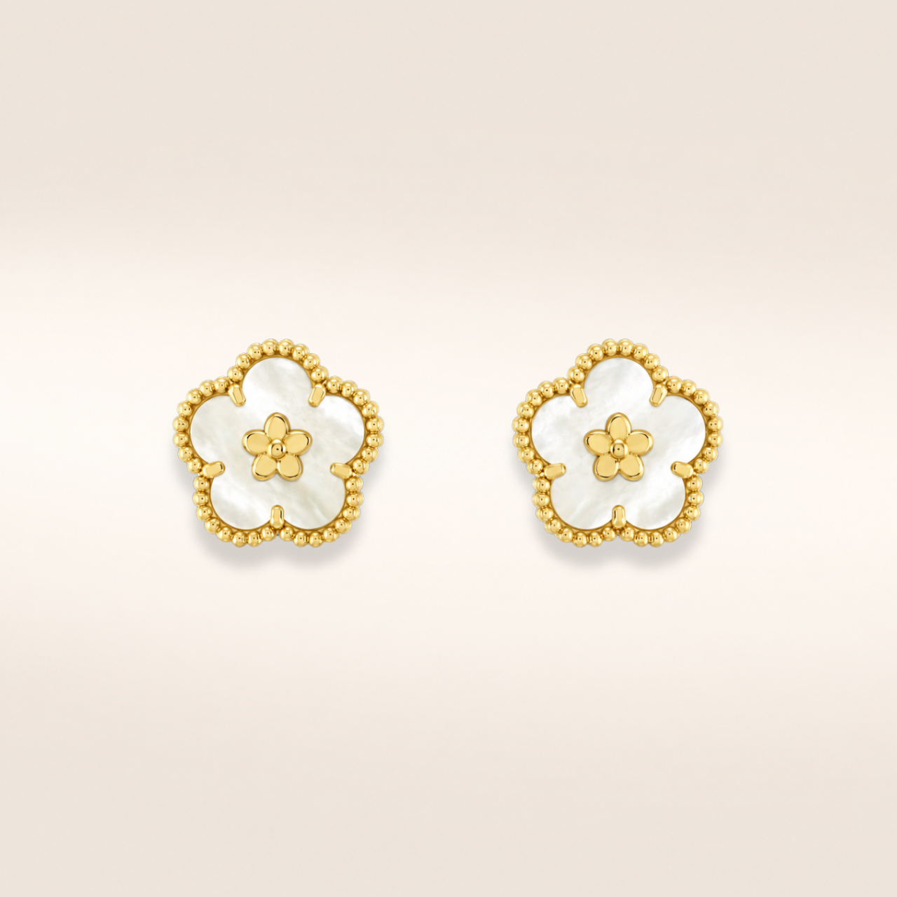 Spring Blossom Mother of Pearl Earrings