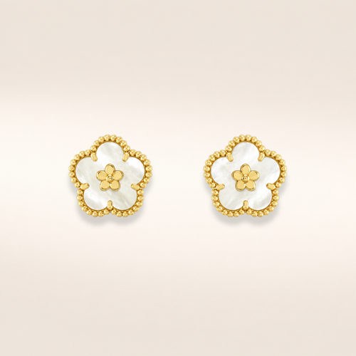 Spring Blossom Mother of Pearl Earrings