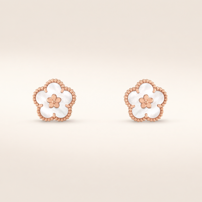 Spring Blossom Mother of Pearl Earrings