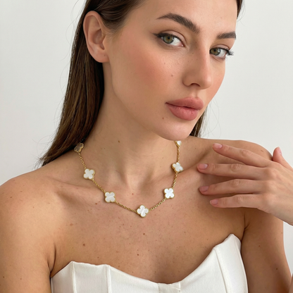 Alhambra 10 Motifs Mother Of Pearl Necklace