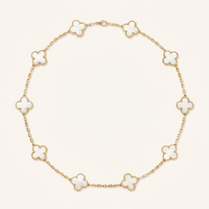 Alhambra 10 Motifs Mother Of Pearl Necklace