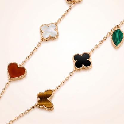 Alhambra Garden Charm Long Necklace