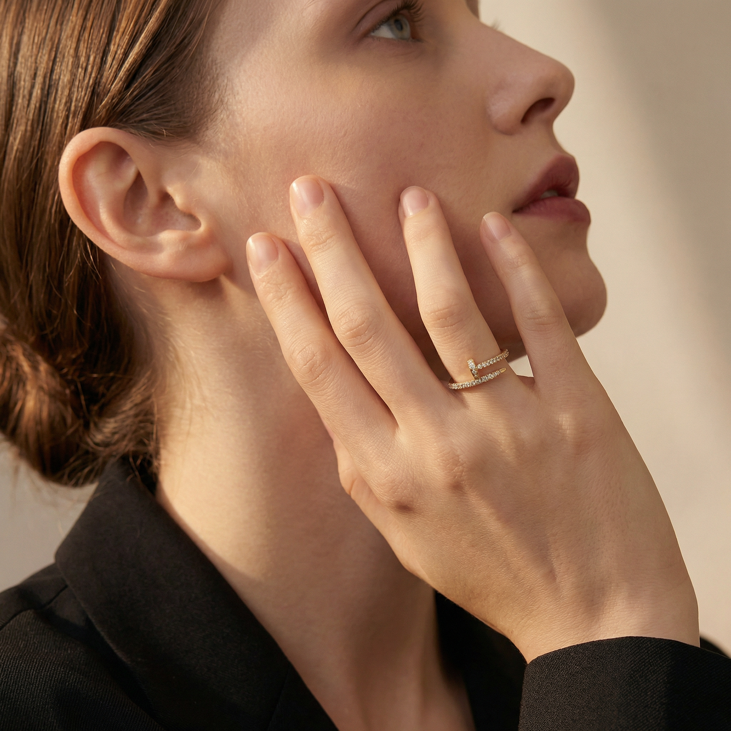 Clou Pavé Ring