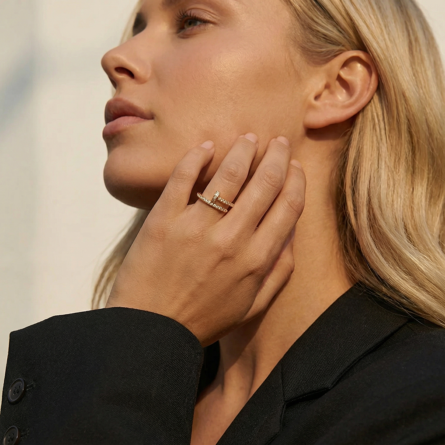 Clou Pavé Ring