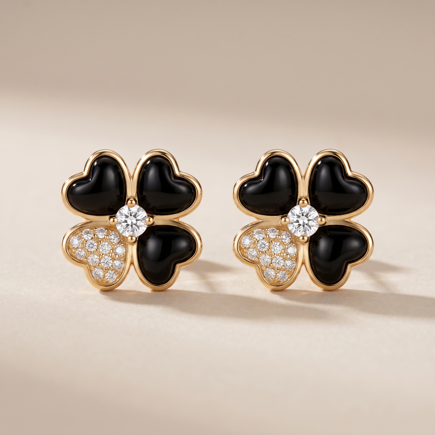 Cosmos Pavé Diamonds Medium Earrings