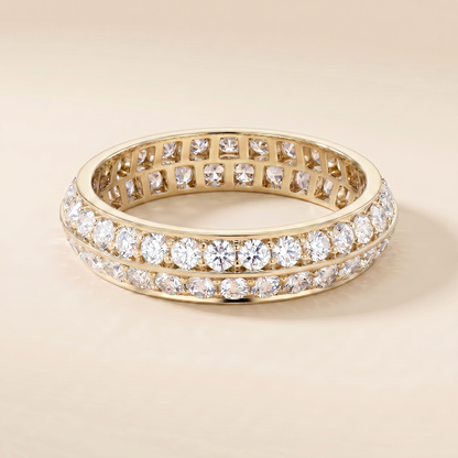 Couture Eternity Wedding Pavé Diamonds Band Ring