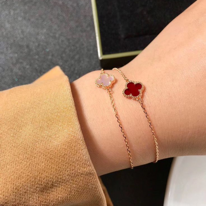 Sweet Vermeil Alhambra Bracelet