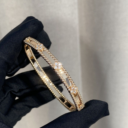 Perlée Sweet Clovers Pavé Bracelet