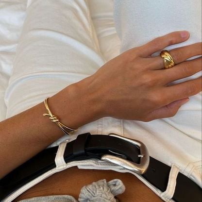 Knot Bangle Bracelet