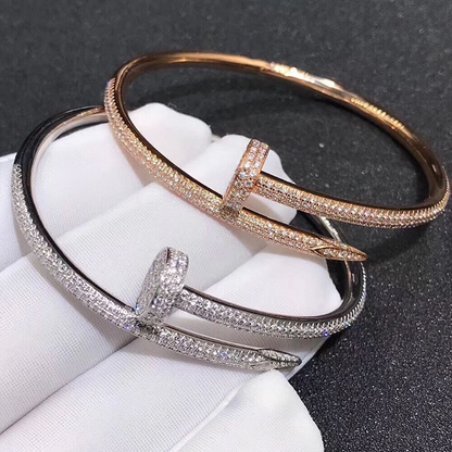Juste Un Clou Pavé Diamonds Bangle Bracelet