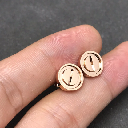 Love Stud Earrings