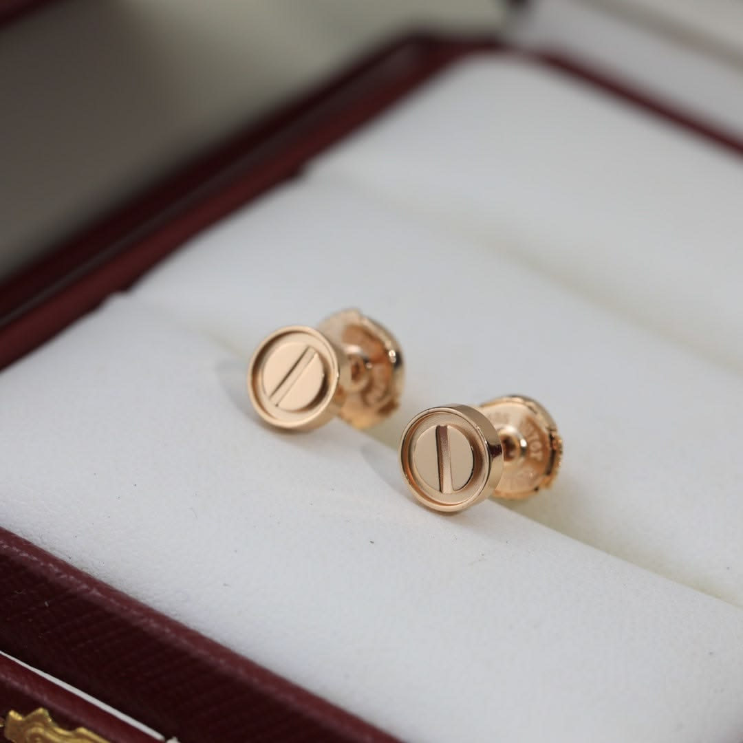 Love Stud Earrings