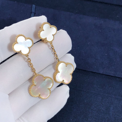 Magic Alhambra Earclips Earrings