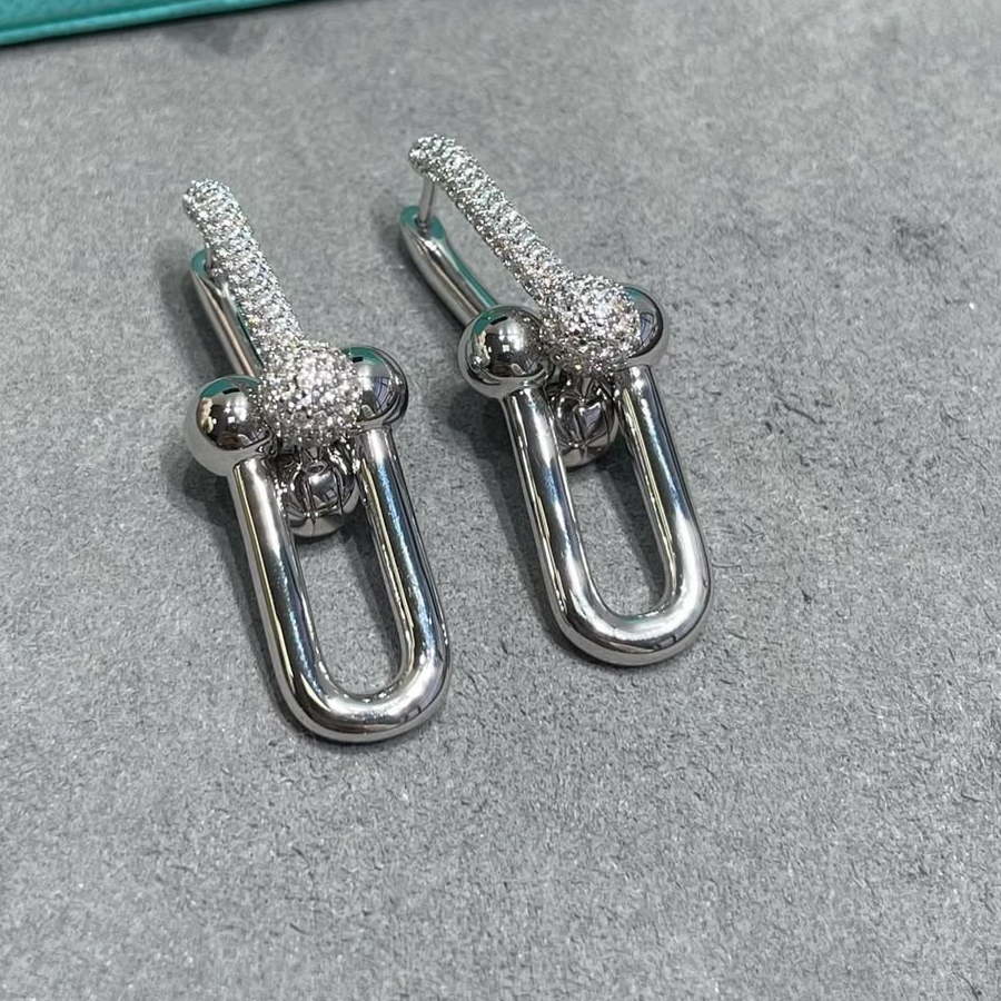 HardWear Large Link Pavé Earrings