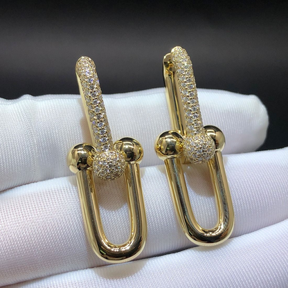 HardWear Large Link Pavé Earrings