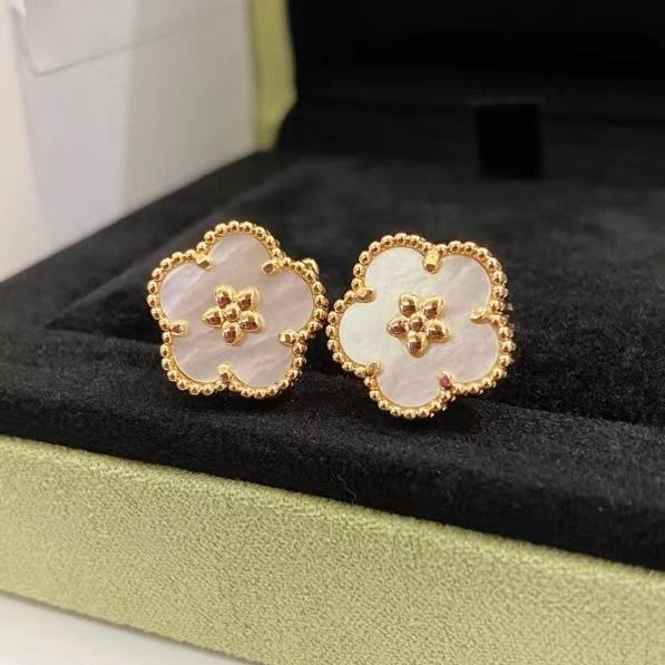 Spring Blossom Mother of Pearl Earrings