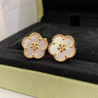 Spring Blossom Mother of Pearl Earrings