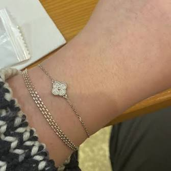 Sweet Bracelet 1 Motif Pavé Clover