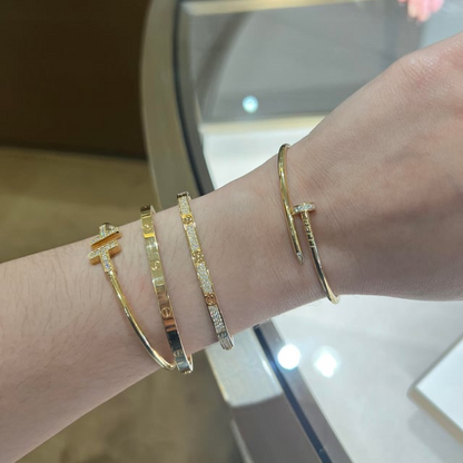 Love Bracelet Small Model Pavé Style