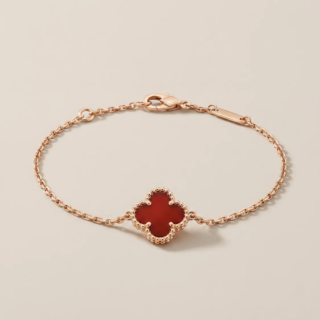 Sweet Vermeil Alhambra Bracelet