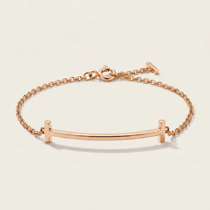 T Smile Curved Bracelet