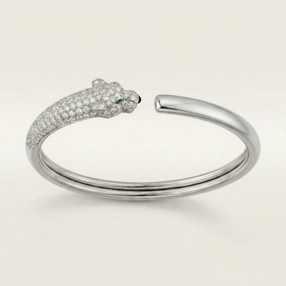 Panthère Pavé Sculptural Bracelet