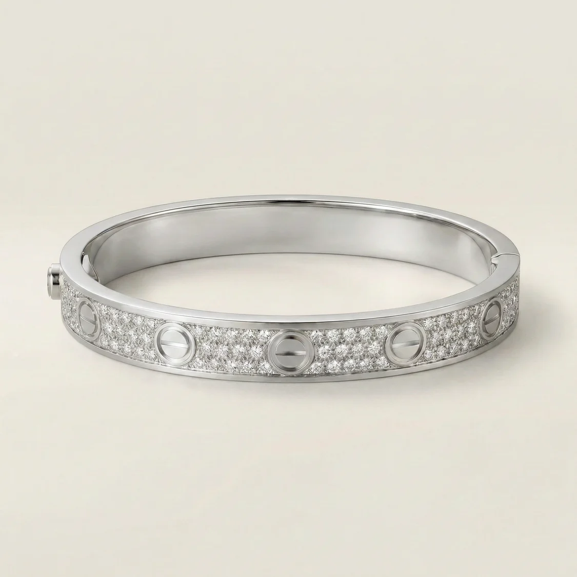 Love Diamonds Paved Bracelet
