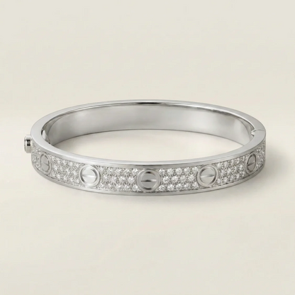 Love Diamonds Paved Bracelet