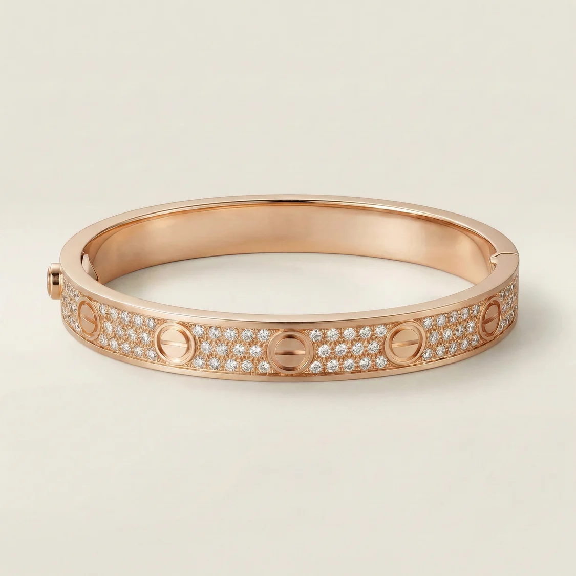 Love Diamonds Paved Bracelet