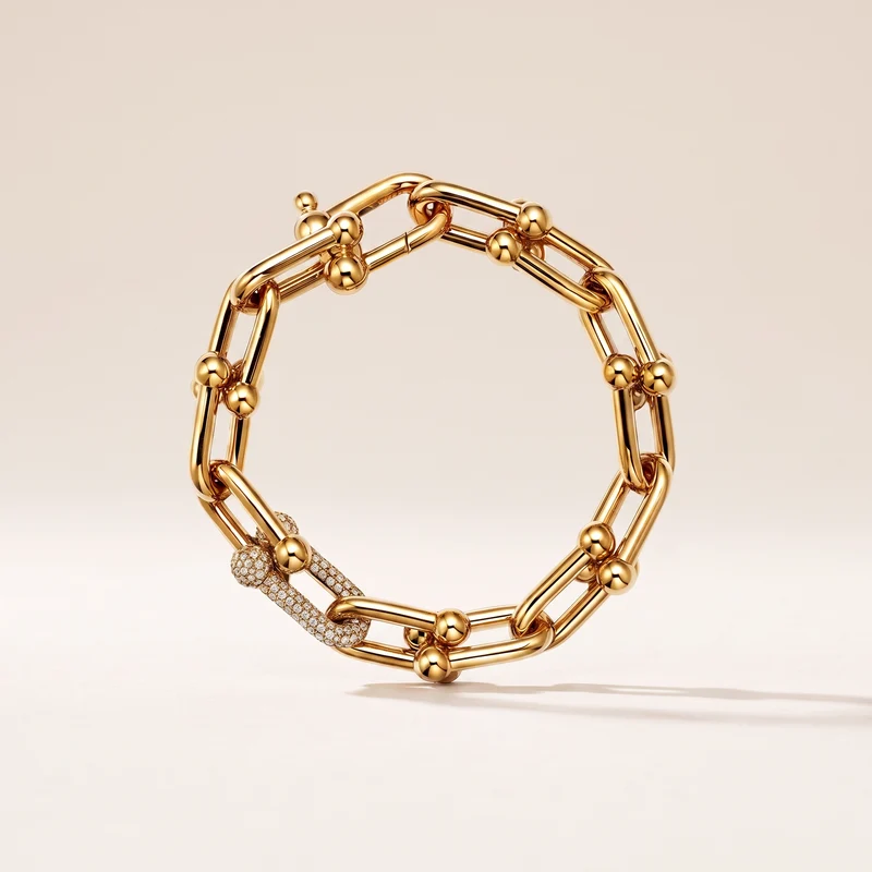 HardWear Link Pavé Diamonds Bracelet