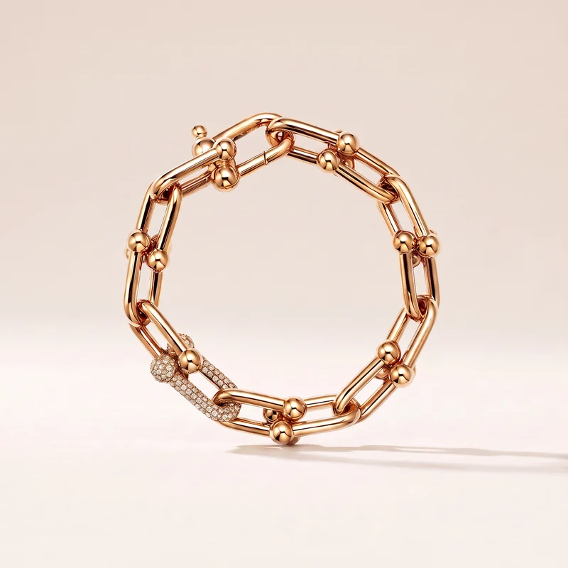 HardWear Link Pavé Diamonds Bracelet