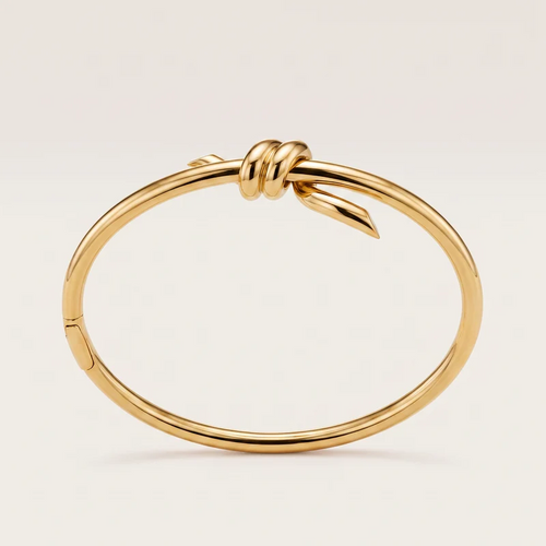 Knot Bangle Bracelet