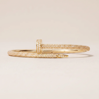Juste Un Clou Pavé Diamonds Bangle Bracelet