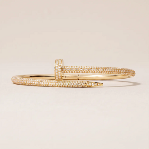 Juste Un Clou Pavé Diamonds Bangle Bracelet