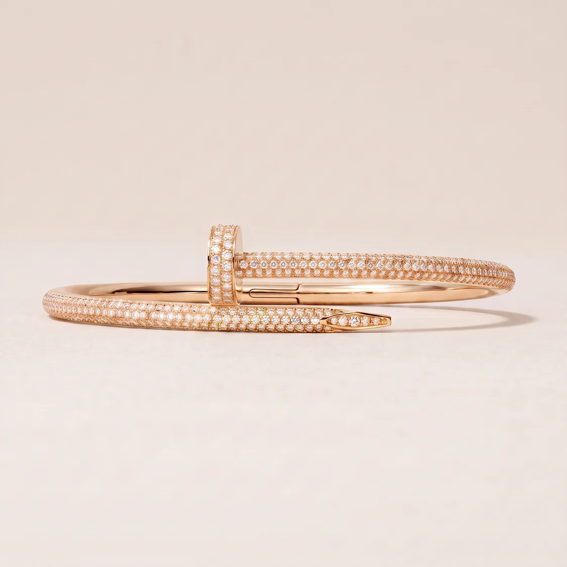 Juste Un Clou Pavé Diamonds Bangle Bracelet