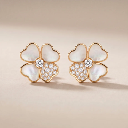 Cosmos Pavé Diamonds Medium Earrings